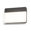 GAVIN zidna antracit mliječni akril 230V LED 13W IP65 3000K