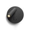 THALIA zidna crna akril 230V LED 6+3W 3000K