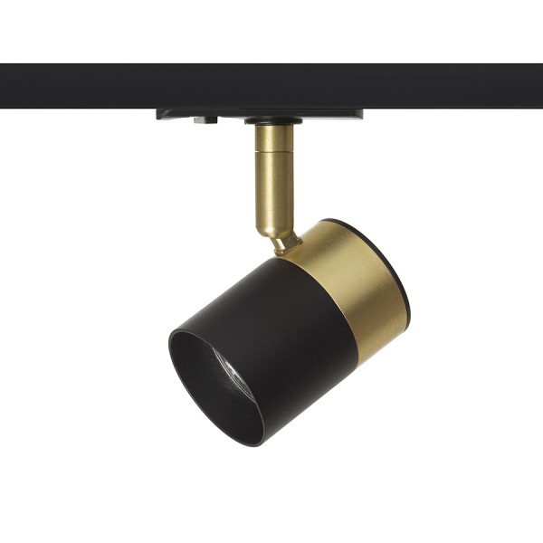 LALA za 1F staze crna mesing 230V LED GU10 9W