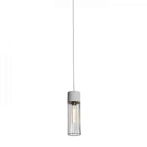 BURTON za trokružne staze beton/crna 230V LED E27 11W