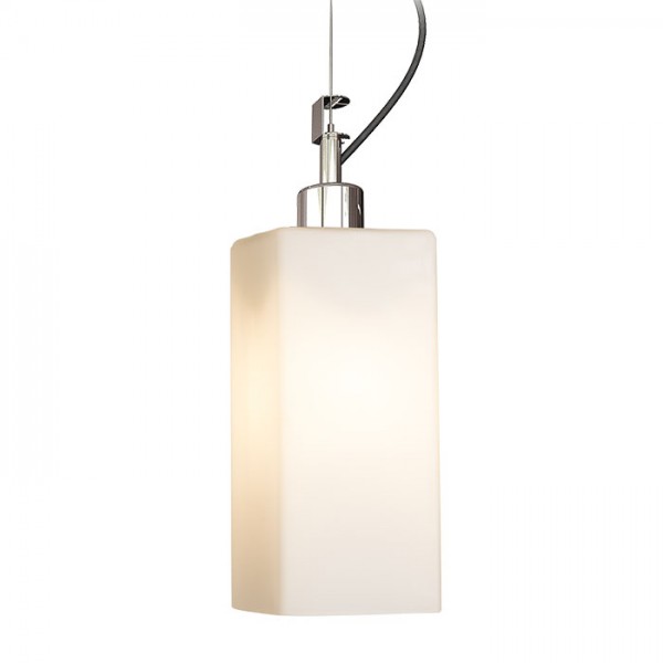 R13822_249047 LIZ NEW viseća opalno staklo/krom 230V LED E27 15W