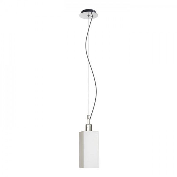 R13822_249059 LIZ NEW viseća opalno staklo/krom 230V LED E27 15W