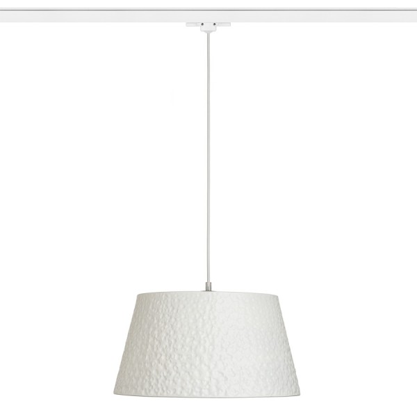BUCKY 40 za 3F stazu bijela/siva metal 230V LED E27 15W