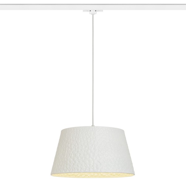 BUCKY 40 za 3F stazu bijela/siva metal 230V LED E27 15W