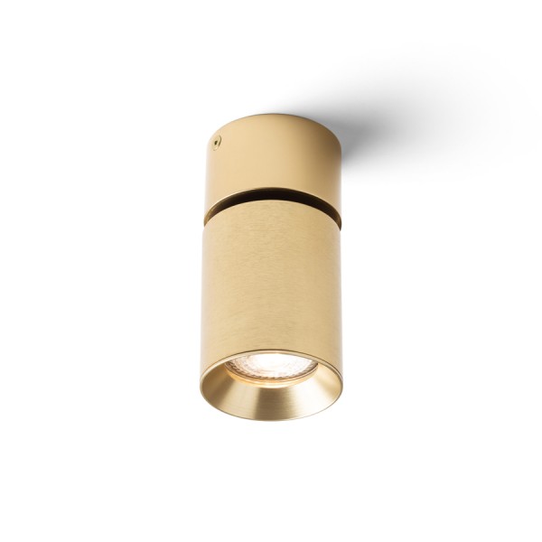 DARIO stropna brušeni mesing 230V LED GU10 9W