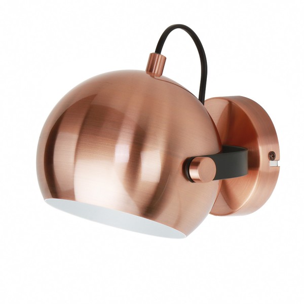 AGNETA montažna brušeni bakar/crna 230V LED E27 11W