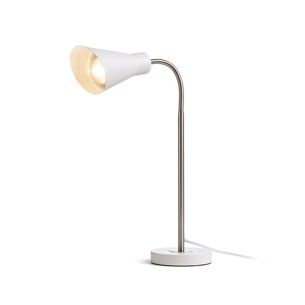 ANIKA stolna mat bijela mat nikal 230V LED E27 15W