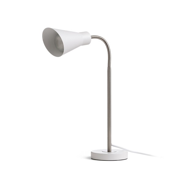 ANIKA stolna mat bijela mat nikal 230V LED E27 15W