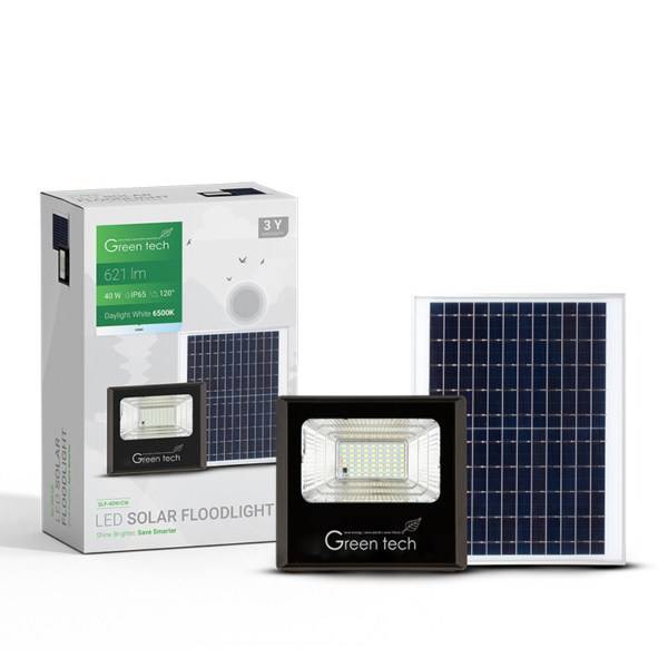 LED solarni reflektor 40W 6500K IP65