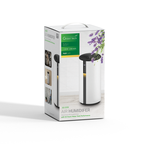 Green Tech Ovlaživač zraka GO-2235 3.5l s daljinskim upravljačem