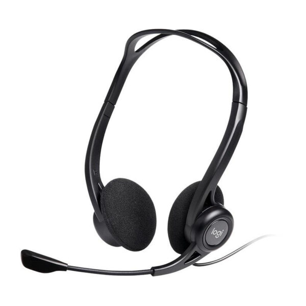 13501_01 Logitech 960 stereo slušalice sa mikrofonom, USB (981-000100)