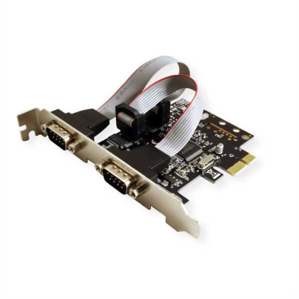 Roline VALUE Kontroler 2×RS232 port PCI-e