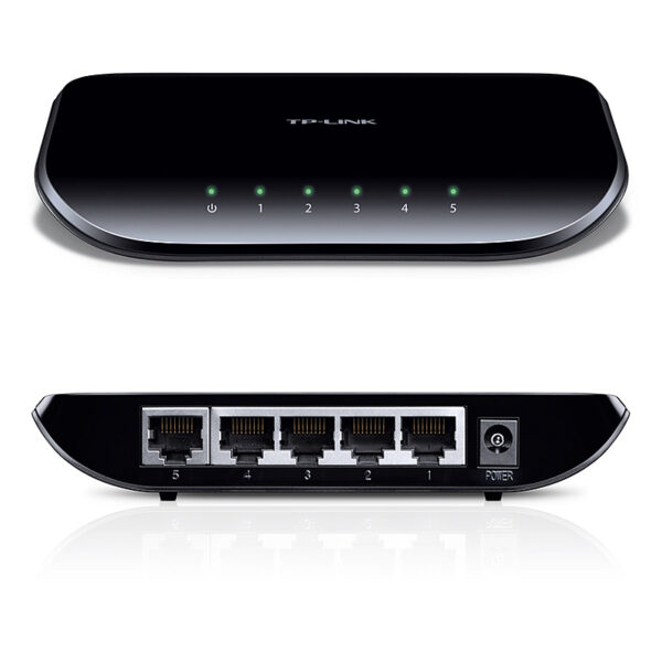 TP-Link 5-port Gigabit Desktop preklopnik (Switch), 5×10/100/1000M RJ45 ports, plastično kućište