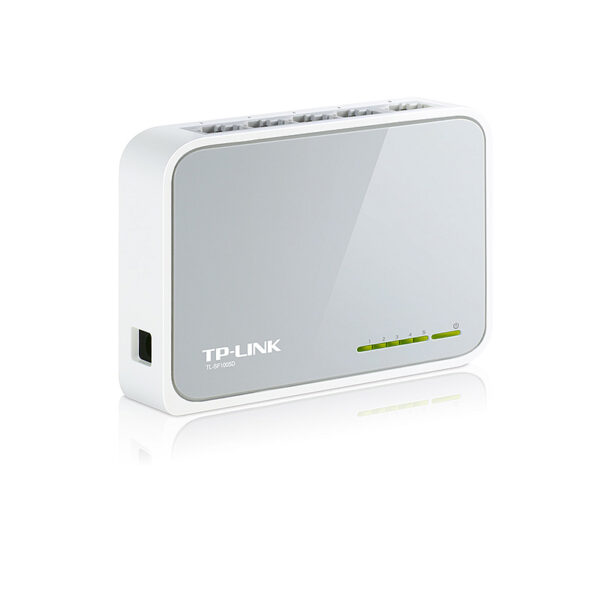 TP-Link 5-port mini Desktop preklopnik (Switch), 5×10/100M RJ45 ports, plastično kućište
