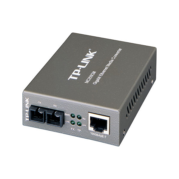 19362_01 TP-Link Gigabit optički pretvarač 1000M RJ45 u 1000M multi-mod SC, Full-duplex, do 550m