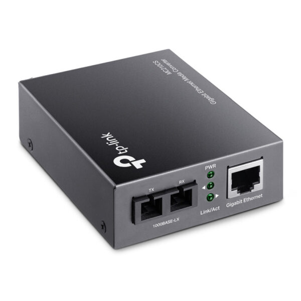 19363_02 TP-Link Gigabit optički pretvarač 1000M RJ45 u 1000M single-mode SC, Full-duplex, do 20Km