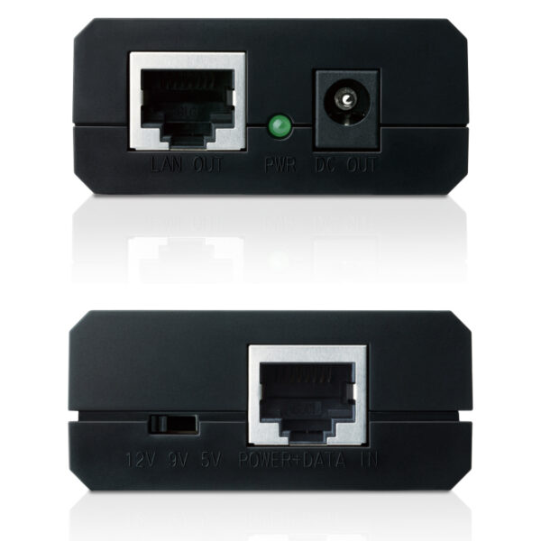 TP-Link PoE Splitter adapter, IEEE 802.3af compliant, 5V/12V izlazni napon, plastično kućište