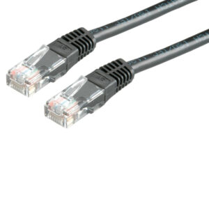 Roline VALUE UTP mrežni kabel Cat.6, 5.0m, crni