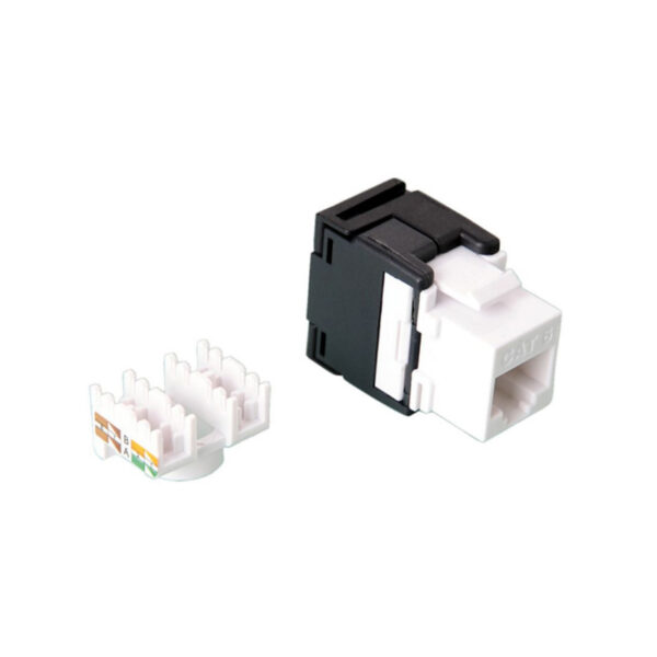 Roline VALUE RJ45 Keystone konektor Cat.6/Class E, UTP (tool-free), bijeli