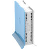 32423_1 Mikrotik RB941-2nD-TC hAP Lite tower, 650MHz CPU, 32MB RAM, 4×LAN, 2.4Ghz 802.11b/g/n, integrirana antena, RouterOS L4, tower kućište, PSU