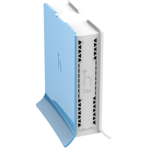 32423_1 Mikrotik RB941-2nD-TC hAP Lite tower, 650MHz CPU, 32MB RAM, 4×LAN, 2.4Ghz 802.11b/g/n, integrirana antena, RouterOS L4, tower kućište, PSU