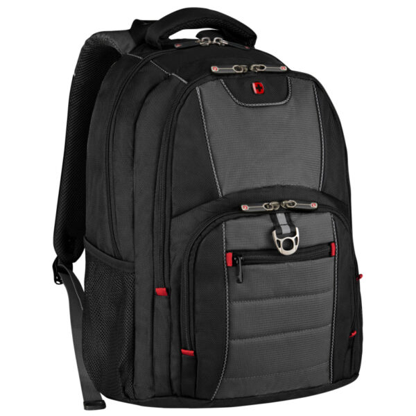 Wenger ruksak Pillar za 16" prijenosnik, crno/sivi