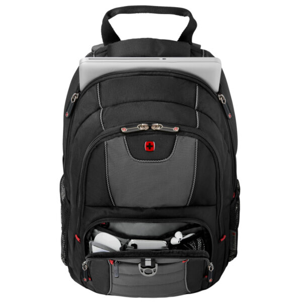 Wenger ruksak Pillar za 16" prijenosnik, crno/sivi