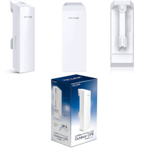 TP-Link bežična pristupna točka vanjska (AP) 300Mbps (2.4GHz), 802.11b/g/n, podrška za Pasive PoE, 2×LAN, WISP Client Router, QCA, 2×9dBi usmjeriva antena