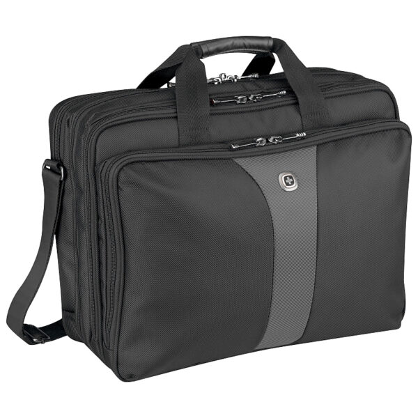 Wenger torba Legacy Triple za 17" prijenosnik, crna