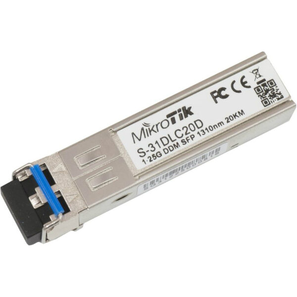 Mikrotik SFP module 1.25G SM 20km 1310nm (S-31DLC20D)