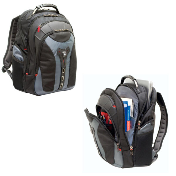 Wenger ruksak Pegasus za 17" prijenosnik, crno-sivi