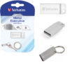 Verbatim USB2.0 Store'n'Go Metal Executive 16GB, srebrni