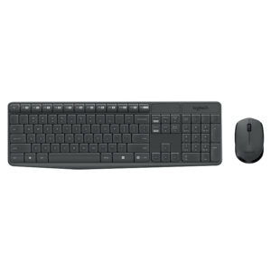 34153_01 Logitech MK235 bežična tipkovnica+miš, USB, crna (920-008031)