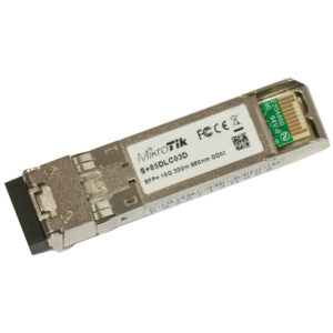 Mikrotik SFP+ module 10G MM 300m 850nm (S+85DLC03D)