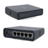 36499_03 Mikrotik RB952Ui-5ac2nD-TC, hAP ac lite tower, 650MHz CPU, 64MB RAM, 5xLAN, 2.4Ghz 802.11b/g/n/ 5Ghz 802.11ac, USB, PSU, RouterOS L4