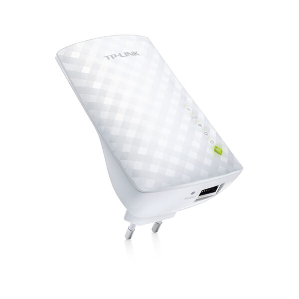 TP-Link AC750 bežični pojačivač dometa (Range Extender), Dual Band 433Mbps(5GHz)/300Mbps(2.4GHz), 802.11ac/a/b/g/n, 1×LAN, Range extender mod, 3× interna antena