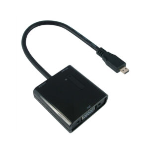 Roline VALUE adapter/kabel Micro HDMI - VGA, M/F, 0.15m