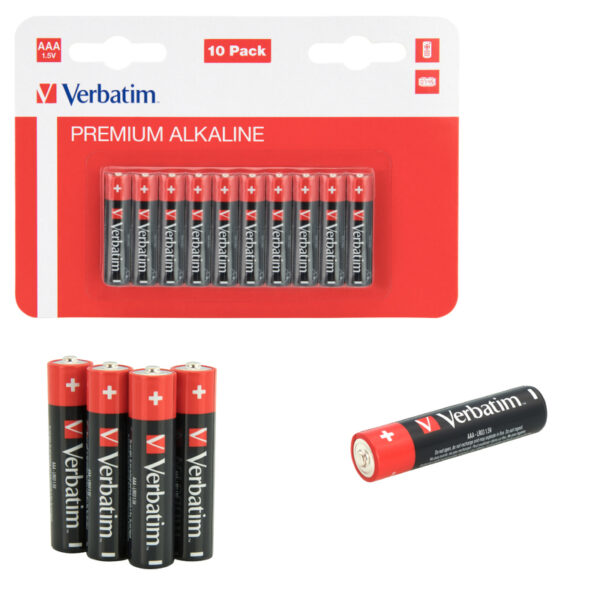 Verbatim AAA-LR03 Micro alkalna baterija (10 komada) blister pakiranje