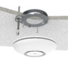 Mikrotik cAP ac (RBcAPGi-5acD2nD), 716MHz CPU, 128MB RAM, 2×GLAN (1×PoE-out), 2.4Ghz/5GHz 802.11b/g/n/an/ac, Dual Chain, RouterOS L4, zidno/stropno kućište, PSU, PoE inj.
