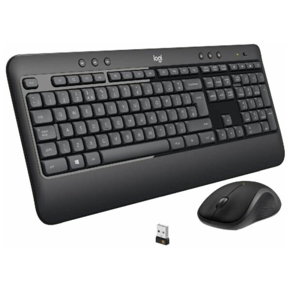 Logitech MK540 bežična tipkovnica+miš, USB, crna (920-008692)