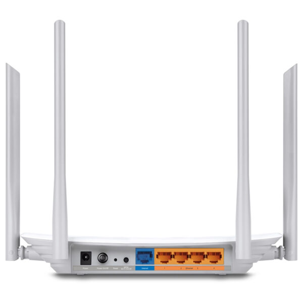 40100_02 TP-Link AC1200 Archer C50 bežični usmjerivač (Dual-Band Router) 300Mbps/867Mbps (2.4GHz/5GHz), 802.11a/b/g/n/ac, 1×WAN, 4×LAN, USB2.0, 4xfiksne antene