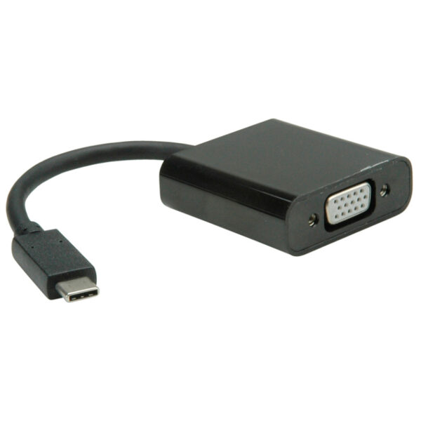 Roline VALUE adapter USB-C - VGA, M/F, 0.15m