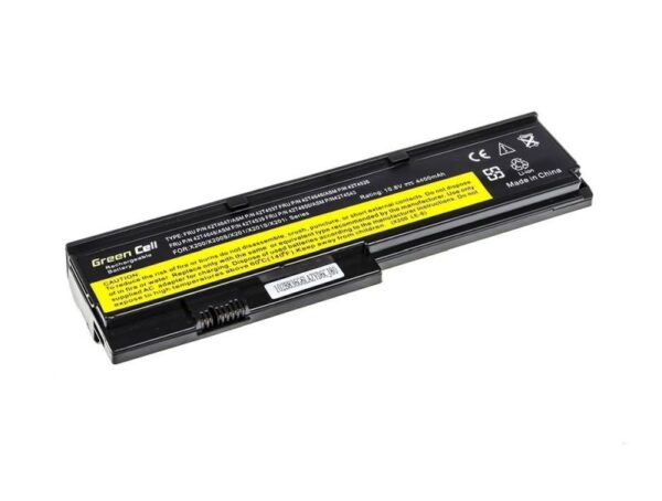 Green Cell (LE16) baterija 4400 mAh,10.8V (11.1V) 42T4650 za IBM Lenovo ThinkPad X200 X201 X201i