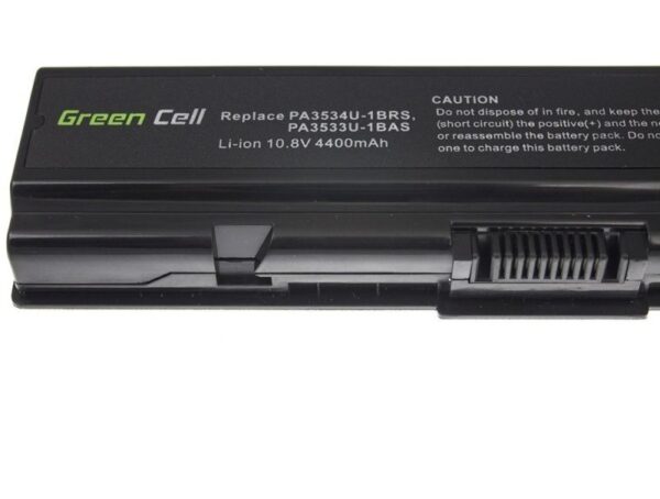 41011_01 Green Cell (TS01) baterija 4400 mAh,10.8V (11.1V) PA3534U-1BRS za Toshiba Satellite A200 A300 A500 L200 L300 L500