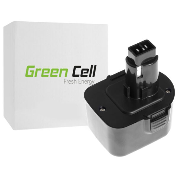 Green Cell (PT08) baterija 1500mAh/12V za Black&Decker CP12, FSL12  i DeWalt 2802K, DC740KA