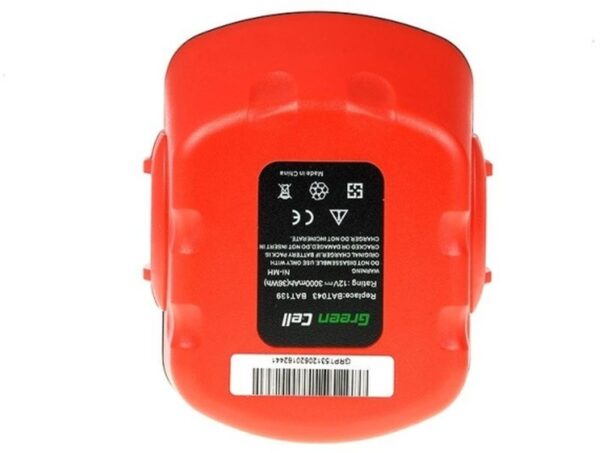 41336_01 Green Cell (PT53) baterija 3000 mAh, BL1830 za BAT043 za Bosch O-Pack 3300K PSR 12VE-2 GSB 12 VSE-2 12V 3000 mAh