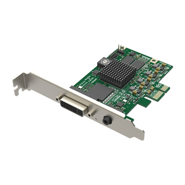 Magewell Pro capture DVI, LP PCIe x1, 1-channel  HDMI/DVI/VGA/YPbPr/CVBS, Windows/Linux/Mac (11030)