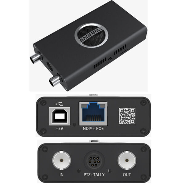 Magewell Pro Convert SDI Plus, standalone box for converting one-channel 3G SDI into NDI stream, loop though (64040 (EU))