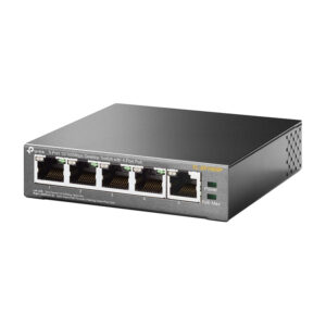 TP-Link 5-port Desktop preklopnik (Switch), 5×10/100M RJ45 ports + 4 PoE ports, metalno kućište (58W)