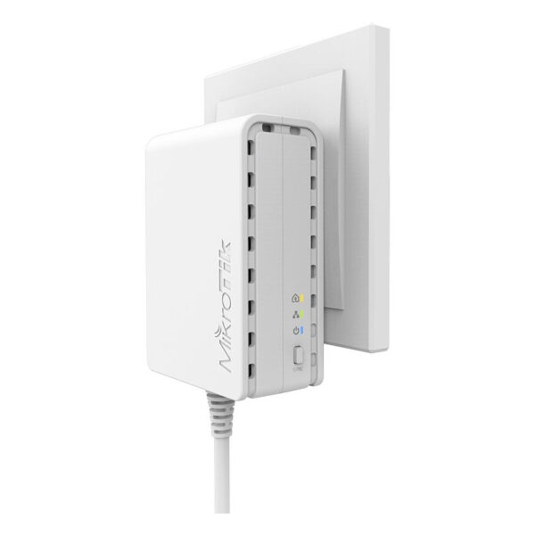 Mikrotik PL7400, PWR-LINE napajanje, microUSB konektor, Type C plug